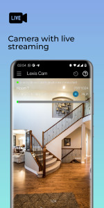 اسکرین شات برنامه Lexis Cam, Home security app 1