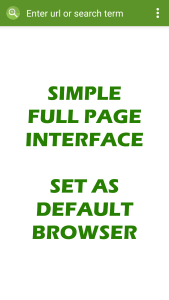 اسکرین شات 6 برنامه Tiny Browser : Light Mini Web