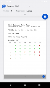 اسکرین شات برنامه Habit Calendar: Habits Tracker 5