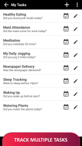 اسکرین شات 2 برنامه Habit Calendar: Habits Tracker
