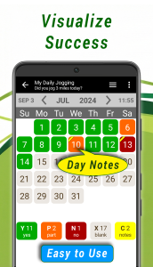 اسکرین شات 1 برنامه Unlimited Habit Tracker