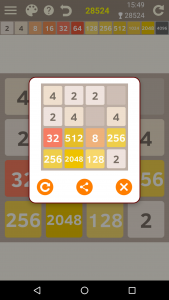 اسکرین شات 7 بازی 2048 Number Puzzle