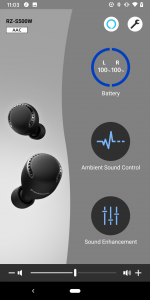 اسکرین شات 1 برنامه Panasonic Audio Connect