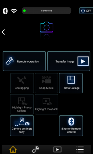 اسکرین شات برنامه Panasonic Image App 1