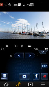 اسکرین شات برنامه Panasonic Image App 2