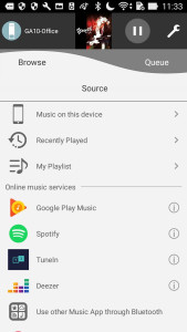اسکرین شات 3 برنامه Panasonic Music Control