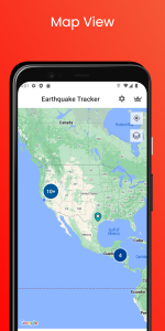 اسکرین شات برنامه Earthquake App - Tracker, Map 5