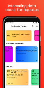 اسکرین شات برنامه Earthquake App - Tracker, Map 3