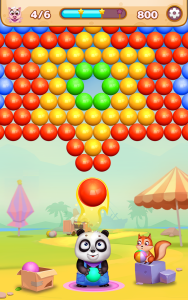 اسکرین شات 1 بازی Panda Bubble Shooter Mania