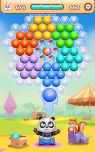 اسکرین شات بازی Panda Bubble Shooter Mania 4