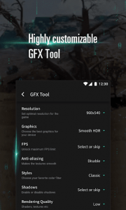 اسکرین شات برنامه Panda Game Booster & GFX Tool for Battleground 2