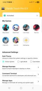 اسکرین شات 1 برنامه Panda Touch Pro