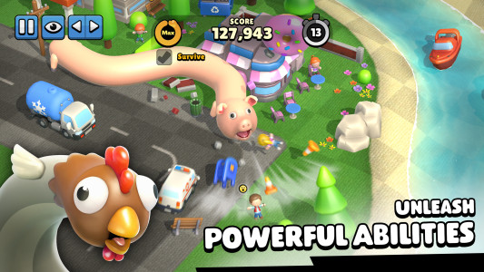 اسکرین شات 4 بازی Hissy Fit: Make Snake Break