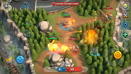 اسکرین شات بازی Pico Tanks: Multiplayer Mayhem 6