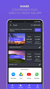 اسکرین شات 8 برنامه Panda Video Compress & Convert