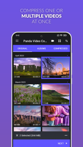 اسکرین شات برنامه Panda Video Compress & Convert 2