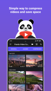 اسکرین شات برنامه Panda Video Compress & Convert 1