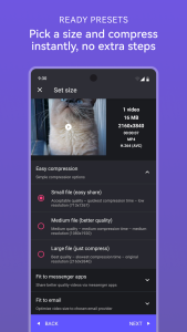 اسکرین شات 3 برنامه Panda Video Compress & Convert