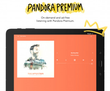 اسکرین شات برنامه Pandora - Music & Podcasts 6