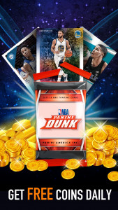 اسکرین شات برنامه NBA Dunk - Trading Card Games 2
