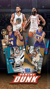 اسکرین شات برنامه NBA Dunk - Trading Card Games 1