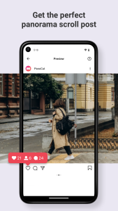 اسکرین شات 3 برنامه Panorama Crop - PanoCut