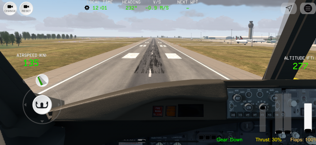 اسکرین شات بازی Flight Simulator Advanced 1