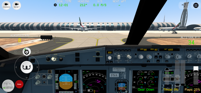 اسکرین شات بازی Flight Simulator Advanced 5