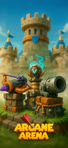 اسکرین شات 1 بازی Arcane Arena: Tower Defense TD