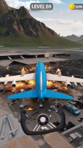 اسکرین شات بازی Sling Plane 3D - Sky Crash Jet 5