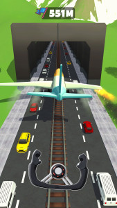 اسکرین شات 5 بازی Sling Plane 3D - Sky Crash Jet