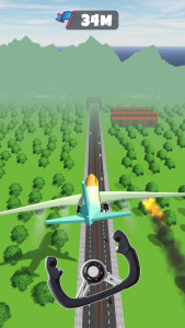 اسکرین شات 4 بازی Sling Plane 3D - Sky Crash Jet