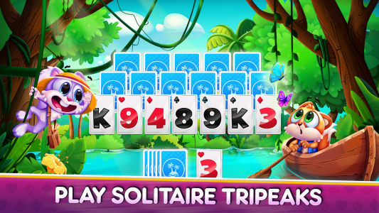 اسکرین شات بازی TriPeaks Solitaire Tri Peaks 1