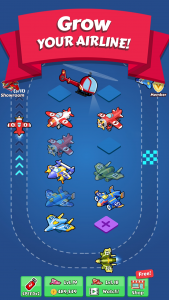 اسکرین شات 1 بازی Merge Planes Idle Plane Game