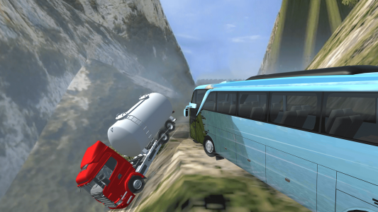 اسکرین شات بازی Risky Roads Bus Driver Offroad 6