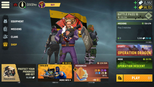 اسکرین شات 7 بازی Tacticool: 3rd person shooter