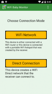اسکرین شات برنامه WiFi Baby Monitor: Free & Lite 5