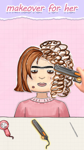 اسکرین شات 4 بازی DIY Paper Doll: Makeover dress