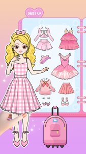 اسکرین شات بازی Lisa's World: Paper Doll Story 2