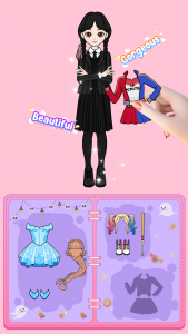 اسکرین شات 3 بازی Lisa's World: Paper Doll Story