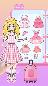 اسکرین شات 2 بازی Lisa's World: Paper Doll Story