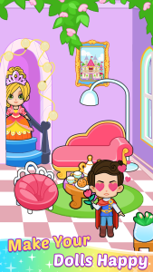 اسکرین شات 4 بازی Paper Princess - Doll Dress Up