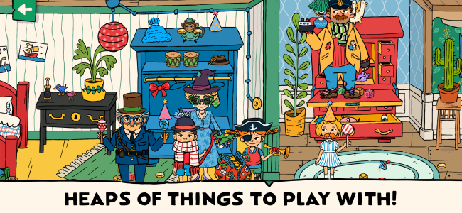 اسکرین شات 1 بازی World of Pippi Longstocking