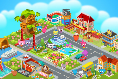 اسکرین شات بازی Papo City Builder 3
