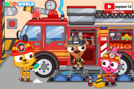 اسکرین شات بازی Papo Town Fire Department 4