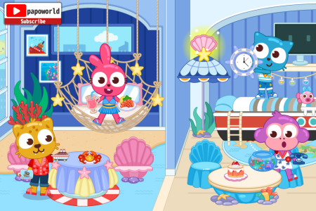 اسکرین شات 1 بازی Papo Town: Skyscraper