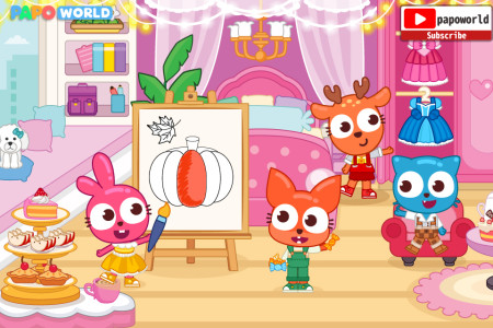 اسکرین شات 1 بازی Papo Town Apartment