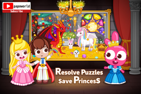 اسکرین شات 5 بازی Papo Town Castle