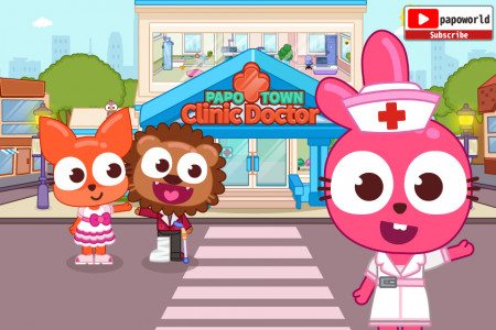 اسکرین شات بازی Papo Town Clinic Doctor 7