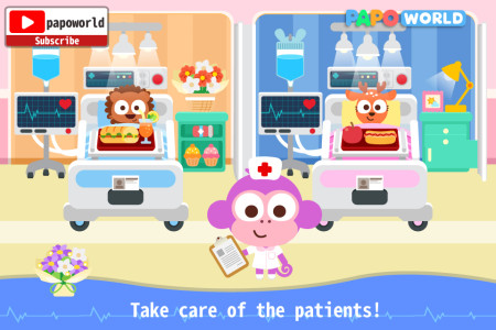 اسکرین شات 3 بازی Papo Town: Hospital